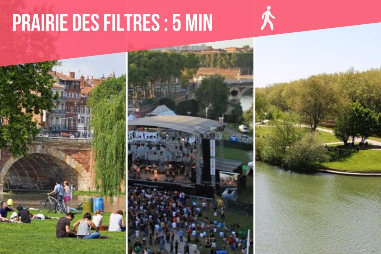 Expat Renting - Le Bistrot - St Cyprien - Parking Leilighet Toulouse Eksteriør bilde